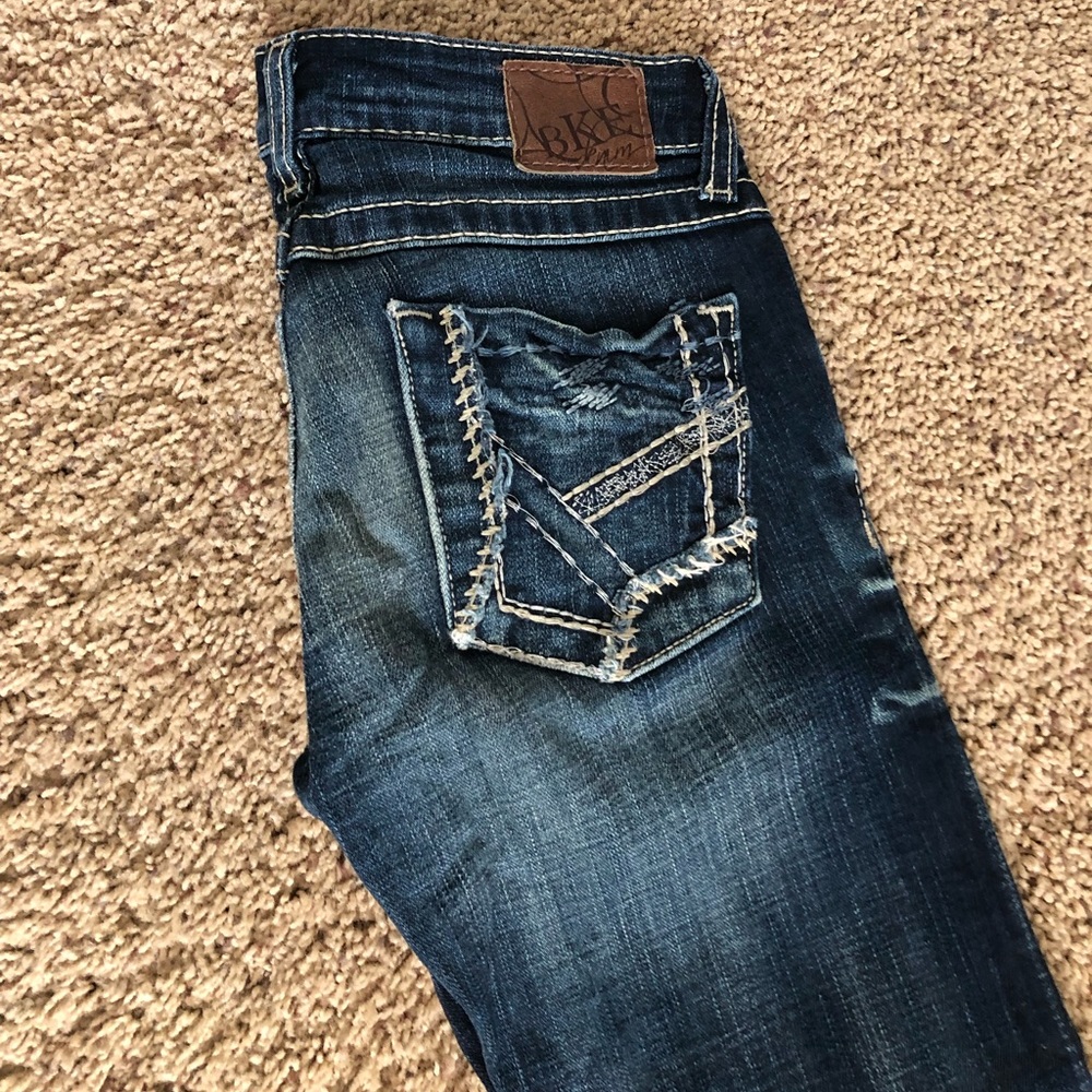 Buckle denim